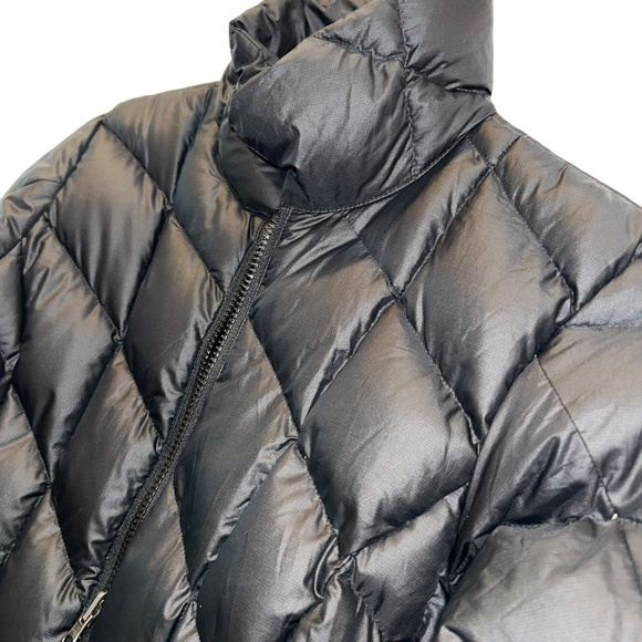 Patagonia black quilted down 3/4 Womens jacket M - Picture 4 of 4